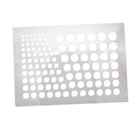 Baoblaze Quilling Ruler Tool Large Circle Guide - Paper Quilling Ruler for DIY Crafts, Card Making & Scrapbooking, Multi-Size Round Hole Stencil for Beginners and Experienced Quillers