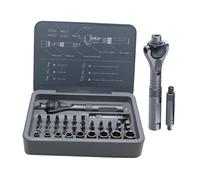 Baoblaze Ratchet Screwdriver Set 42 in 1 with Storage Box Multi Bit Ratchet Screw Drivers Ratcheting Screwdriver for Furniture