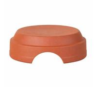 Baoblaze Reptile Hiding Cave Natural Pottery Shelter Domed Top Terracotta Hideaway Arched Opening Suitable for Small Frog Vivarium, average