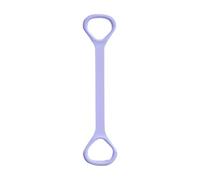 Baoblaze Resistant Band Exercise Band Figure 8 Multifunctional Non Slip Gym Fitness Pulling Rope for Pilates Resistant Training, Purple 40 cm Length
