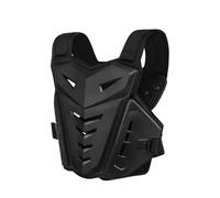 Baoblaze Riding Chest Protector Motorcycle Gear Impact Resistance PE and Foam Adjustable Straps Ventilated Panels Suitable for Adult Riders Motocross Training Rough Terrain Roller Challenges , Black