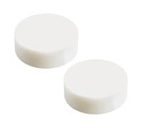 Baoblaze Round Nylon Bench Block,Jewelry Making Tool,Jewelers Jewelry Stamping Supplies Working Board Flat Anvil for DIY Shop Bracelet, 2Pcs