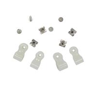 Baoblaze Rugby Helmet Clip Screw Fix Clips Maintenance Tools Easy Install Replacement Helmet Repair Kit Helmets Hardware for Baseball