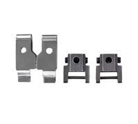 Baoblaze Scroll Saw Holders Wire Saw Clamps Pin-Less Adapter Metal Conversion Kit Wire Chucks Hardware Tools Easy to Use, 4 Pieces Set