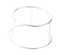 Baoblaze Seafood Serving Plate Rack Pizza Tray Holder Multifunctional Turdy Two Tier Display Baking Pan Platter Stand for Coffee Store, Tray Rack