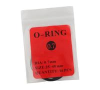 Baoblaze Seal Gaskets Rubber O Rings Watchmaker Assortment Watch Accessories Repairing Tools Professional Water Resistant Seal Washers, CS 0.9MM