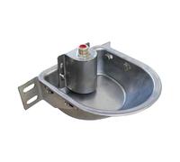 Baoblaze Sheep Automatic Water Bowl Watering Bowl Feeder Breeding Equipment Livestock Supplies Waterer Dispenser for Dogs Cow, without Drain Hole