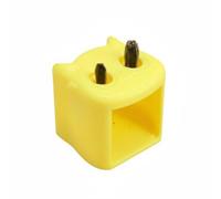 Baoblaze Shelling Machine Nut Cracker Opener Gadget with Opening Structure Cute for Fast Crack and Jaw Comfort portable for on the go use suitable for travel parties home, Lemon Yellow