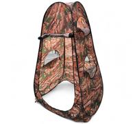 Baoblaze Shelter Canopy 190T Polyester With Iron, Forest camouflage with one door and five multi-angle windows