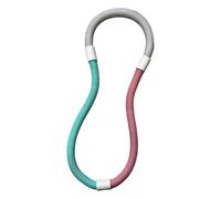 Baoblaze Silent Folding Soft Spring Fitness Waist Hoop Exercise Equipment Shatterproof Lightweight Ergonomic Slimming Circle Portable