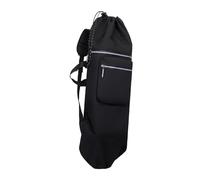 Baoblaze Skateboard Backpack with Adjustable Straps Longboard Carry Bag with Drawstring Closure Skate Bag Backpack for Skateboards, Yoga Mats, Travel & Outdoor Sports, Black