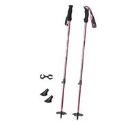 Baoblaze Skiing Poles with Snow Baskets Aluminum Alloy Ergonomic Grip Boot Tips Skiing Sticks for Snowshoeing Winter Sports Bunny Hill, Pink