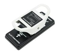 Baoblaze Slot Hole Punch, Hole Puncher Corner Trimmer, Corner Rounder Punch Tool, for Business Cards, PVC, Paper, R5 Without Location