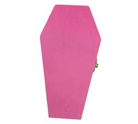 Baoblaze Small Wooden Funeral Coffins Fillable Halloween Coffin Wooden Box with Lid for Halloween Parties, Goth and Decoration Crafts Party Favors Goth Decor, Pink