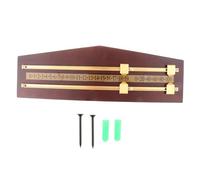 Baoblaze Snooker Billiard Score Board,Shuffleboard Scoreboard Referee Gear Scorer Board,Wooden Snooker Score Keeper Snooker Scoreboard, Red