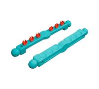 Baoblaze Snooker Pool Cue Rack Display Stand Equipment for 6 Cues Wall Mounted for Billiards Club Community Center Game Room