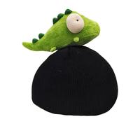 Baoblaze Snow Ski Helmet Cover Helmet Decoration Birthday Gift Funny Soft Portable Winter Multifunction Decorative Helmets Accessories, Green