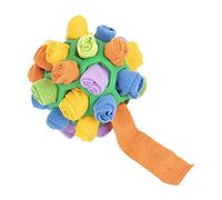 Baoblaze Snuffle Ball Toy Foraging Mat Dog Enrichment Snuffle Puppy Treat Dispenser Slow Feeder Interactive Dog Puzzle Toys for Small, Medium, Large Breeds (Green)