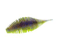 Baoblaze Soft Fishing Lure Equipment Practical Lightweight Supplies Worm Grub Artificial Lure Fishing Accessories for Reservoirs River, Grass Green