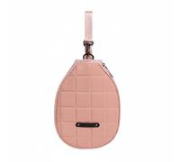Baoblaze Sports Racket Case Cover Tennis Bag Compact Sleeve with Memory and Bump Resistant Quilting Suitable for Athletes Gym Workouts Casual Outdoor Activities, Pink