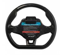 Baoblaze Steering Wheel Replacement Wheel Adapter Hub Rugged Metal PU Build Tight Fit Better Handling Simple Upgrade Suitable for course shuttles paths maintenance carts