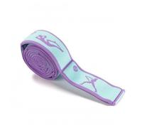 Baoblaze Stretch Band Resistance Strap With Numbered 9 Loop Sections Polyester Cotton Flexibility Belt With Firm Grip For Stretching Mobility Pilates Home Exercise, Peacock Blue