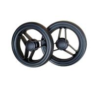 Baoblaze Stroller Wheel Cover Tire Baby Buggy Wheel Accessories Non-Slip Replacement Parts Pram Front and Rear Tyres Handrail for Home, 2 Rear Tires, 18.4cm