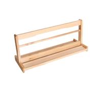 Baoblaze Tabletop Paper Roll Dispenser Kids Art Easel Storage Paper Space Saving for Boys and Girls Roll Painting Stand Portable Craft, with Handle