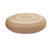 Baoblaze Tatami Floor Pillow Sitting Cushion Comfortable Bohemian Decoration Seat Mat Round Padded for Patio Bedroom Balcony Room, 40cm Dia