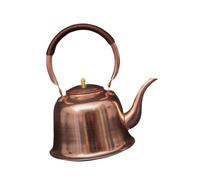 Baoblaze Tea Kettle,Copper Kettle,1L Wrapped Handle Copper Teapot,Coffee Pot for Induction/Gas Stoves Gas Stoves Induction Hob Camping