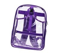 Baoblaze Tennis Backpack Raquet Carrier Unisex Clear Waterproof Lighweight Gym Fashion Badminton Bag Tennis Rucksack for Men and Women, Purple