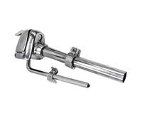 Baoblaze Tom Holder Stand Drum Parts Support Rack Stable Sturdy Single Tom Stand Cowbell Bracket for Tom Drum Set Instrument Accessory, 20cm