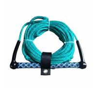 Baoblaze Towing Line Wakeboard Rope Water Tow Line Anti-Slip Foam Handle Comfortable Grip for Consistent Pulls Suitable for Riding Behind, Green, Green