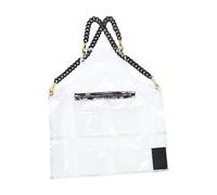 Baoblaze TPU Apron Oilproof Apron Hair Stylist Apron Chef Apron Paint Apron for Art School Accessories Restaurant Household Farmhouse, Clear