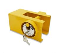 Baoblaze Trailer Wheel Lock Trailer Coupler Lock Anti Lock Wheel Round key cylinder With tamper resistant design Suitable for campsite parking street parking fleet yards
