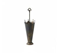 Baoblaze Umbrella Stand Vintage Parasol Storage Umbrella Holder Entryway Storage Wrought Iron Design With Molded Feel And suitable for home entrance hallway living room storefront