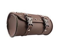 Baoblaze Universal Motorcycle Tool Bag Roll Saddle Bags for Motorbikes ATV Scooters Bikes, Brown