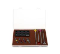 Baoblaze Watch Hand Setting Tool, Wristwatch Repair Tool, Convenient Portable Watch Hand Pusher Fitting Set with Replaceable Tips