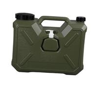 Baoblaze Water Container with Faucet Outdoor Camping Jug Multifunctional Portable Water Carrier Tank for RV Backpacking Picnic Camping, Green, 18L