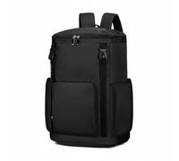 Baoblaze Waterproof Storage Pack Cleaning Backpack Organizer Tool Bag Rucksack With Multiple Pockets And Water Repellent Oxford For Housekeeping Workers, Elastic Style, Array, Black
