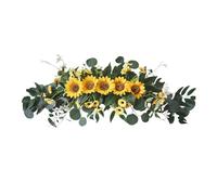 Baoblaze Wedding Arch Flower Garland Ornament Arrangements Floral Swags Backdrop Decor Welcome Sign for Home Indoor Party Wall Outdoor