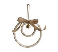 Baoblaze Wind Chimes Mobile Cot Wind Chime Home Decor Rope Pendant Toy Bed Bell Hanging Decors for Room Wedding Kid Children Baby, Double Layer, 19cm