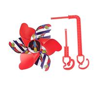 Baoblaze Wind Wheel for Children's Bike, Bike Windmill, Children's Bicycle Handlebar Flower Pinwheel, Pinwheel Decoration for All Bicycles, Scooters, Tricycles, Balance Bikes, Prams, Buggies, Rocket