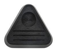 Baoblaze Wood Espresso Puck Screen Holder Storage Base for 58mm 53mm 51mm s Accessories Sturdy Coffee Distribution Net Organizer, Black