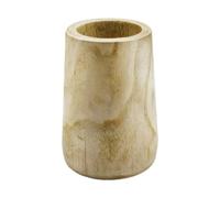 Baoblaze Wood Vase Rustic Flower Arrangement Holder Handmade Planter Dried Flower Vase for Office Centerpieces Home Living Room Decor, Wood