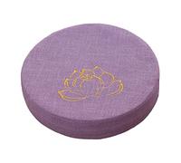 Baoblaze Yoga Meditation Cushion Tibetan Meditation Pillow Floor Pillow for Meditation Outdoor Prayer Living Room, Light Violet 6cm
