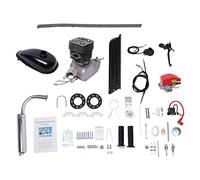 BAOCHADA 100cc Bicycle Engine Kit Bike Bicycle Motorized 2 Stroke Petrol Gas Bicycle Bike Conversion Kit for Mountain Bikes, Road Bikes, Gravel Bikes, Beach Bikes
