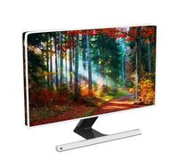 Baocicco Autumn Forest Computer Monitor Dust Cover 22, 23, 24, 25Inch Sunlight Red Leaves Path Waterproof Computer Monitor Cover Anti-Static Dustproof Protective Covers for LCD/LED/HD,Nature Landscape
