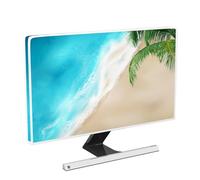 Baocicco Waterproof Computer Monitor Cover 22, 23, 24, 25 Inch Dustproof Computer Covers for Desktop PC CPU Tower Protector Anti-Static LCD-Silky HD Panel Dust Protective Sleeve，Summer Beaside