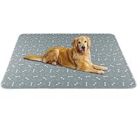 Baodan Puppy Pads Washable, 2 Pack Reusable Puppy Training Pads, Super Absorbent Waterproof Dog Mat Pee Pads for Dogs, Fast Drying Training Pads for Home, Car, Travel - 100x90 cm